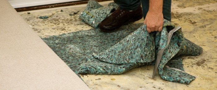 sostituire la moquette danneggiata