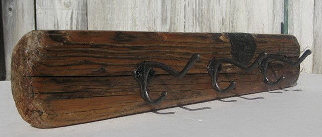 Driftwood Wall Mount Rack
