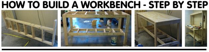 Cum să construiți un banc de lucru pentru ca garajul dvs. să se organizeze