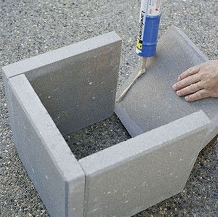 Sadilice od cementnih stepenica