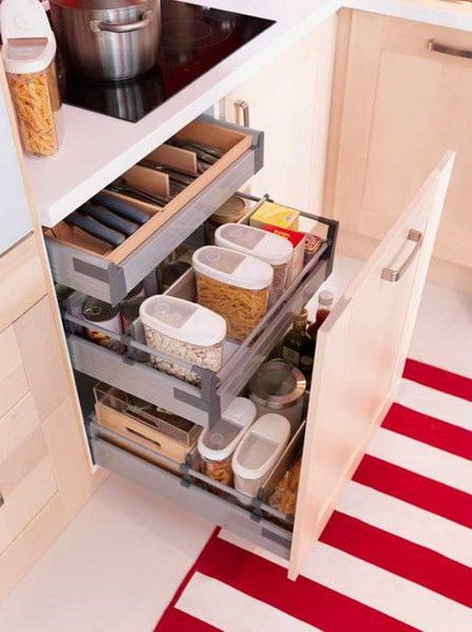 Ideas de organización de cajones de cocina_24