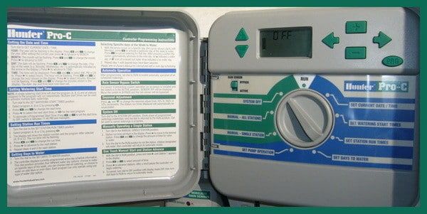 controler de irigare pentru aspersoare casnice