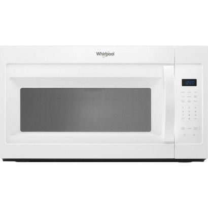 Whirlpool WMH31017HW 1,7 ov. ft. Alueen ulkopuolella oleva mikroaaltouuni, tuuletus - valkoinen