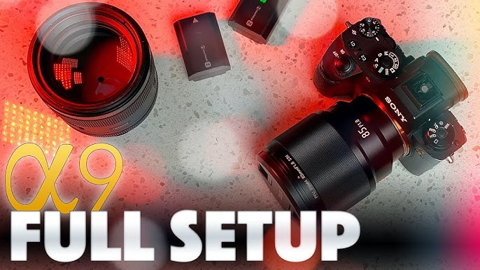 Рекомендуемые настройки Sony A9