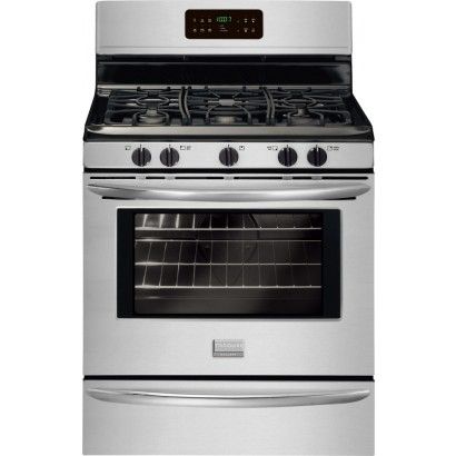 Frigidaire պատկերասրահ FGGF3030PF 30 'ինքնուրույն գազի տիրույթ, ինքնամաքրում - չժանգոտվող պողպատ