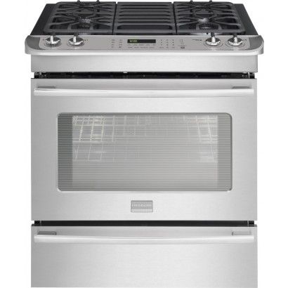 Frigidaire Professional FPDS3085PF 30 'Slide-In tvöfalt eldsneytissvið
