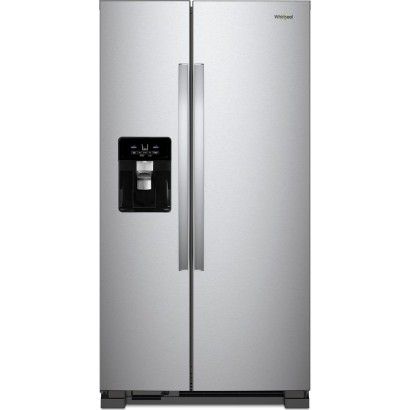 Whirlpool WRS555SIHZ 36 pi 25 pi3 Réfrigérateur côte à côte, Energy Star, acier inoxydable