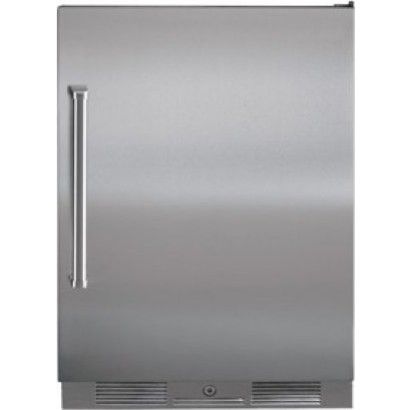 Sub-Zero UC24ROPHRH 24 'OUTDOOR 모든 냉장고, 5.7 cu. ft.-오른쪽 힌지, 스테인리스 스틸