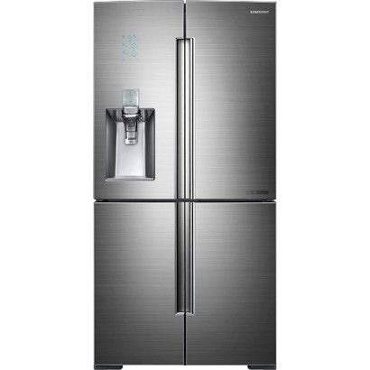 Bailiúchán Cócaire Samsung RF34H9960S4 34.3 cu. Cuisneoir Doras na Fraince - Cruach Dhosmálta