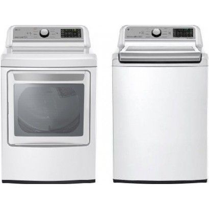 واشر بالا بار LG WT7200CW و خشک کن برقی DLE7200WE