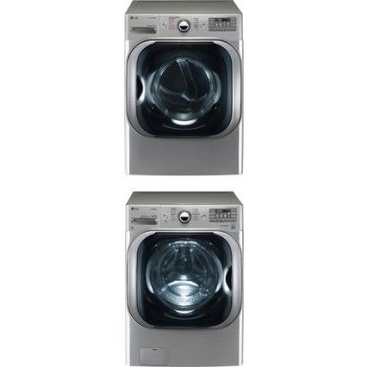 LG WM8100HVA Perilica & DLEX8100V Električna sušilica s kompletom za slaganje