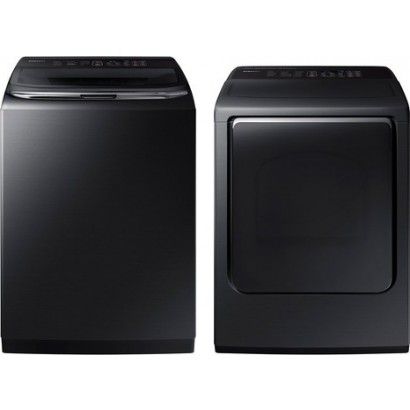 Samsung WA54M8750AV tvättmaskin med hög belastning och DVG54M8750V torktumlare
