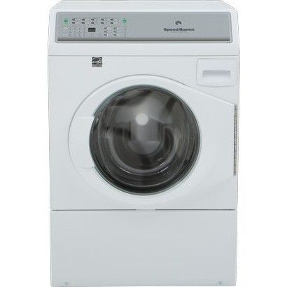 Speed Queen AFNE9BSP113TW01 27 'フロントロードワッシャー、9サイクル-優れた商用品質を実現